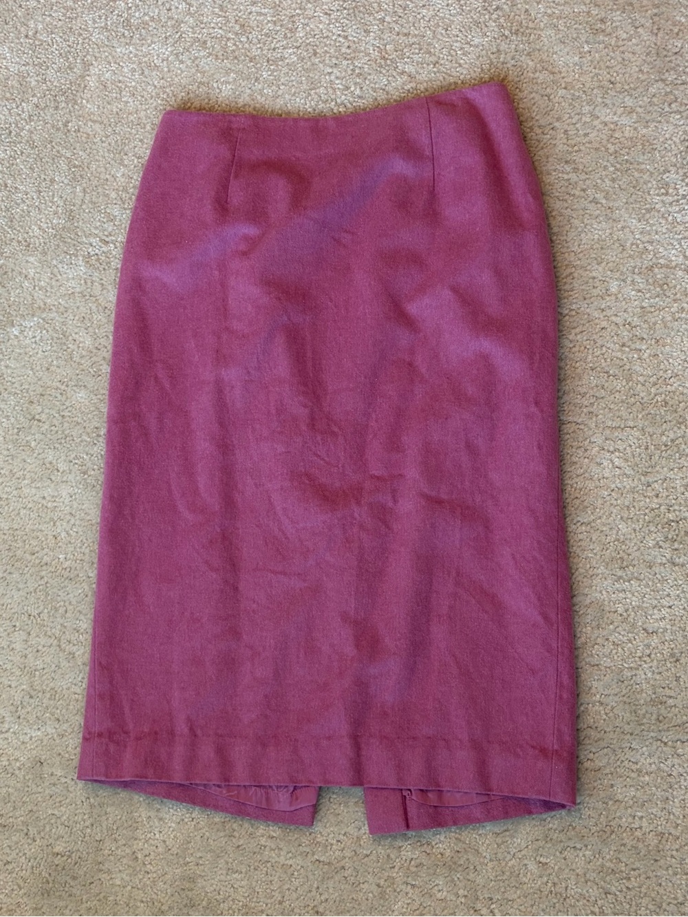 Ann Taylor Magenta Pencil Skirt